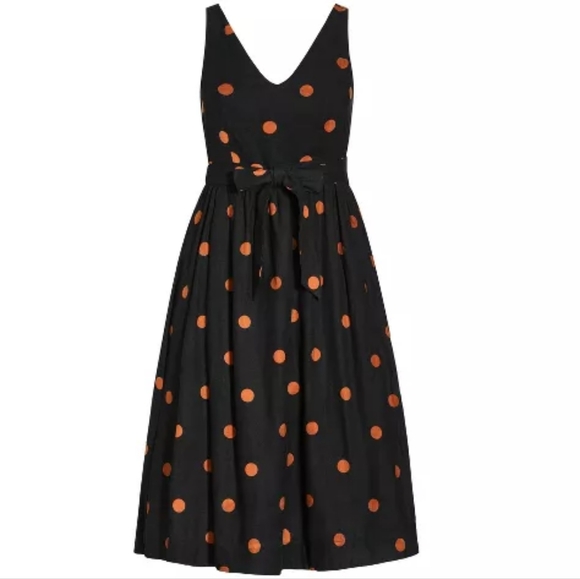 City chic Sassy Spot Dress - black - Picture 3 of 4